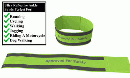Elastic Reflective Ankle Bands