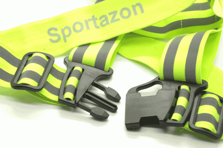 Elastic Reflective Running Vest - Image 2