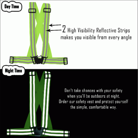 Elastic Reflective Vest - Image 2