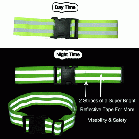 Elastic Reflective Belt Yellow - Image 2