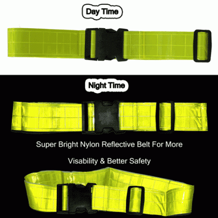 Nylon Reflective Army Belt - Image 3