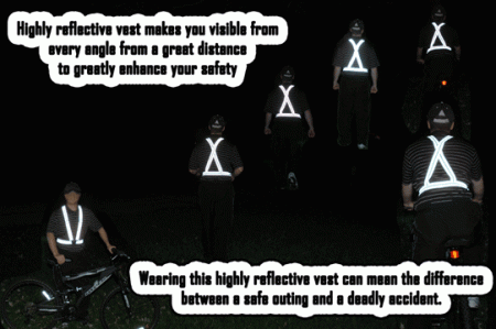 Elastic Reflective Vest - Image 5