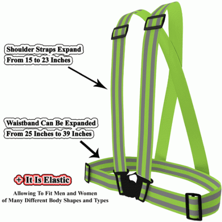 Elastic Reflective Vest - Image 7